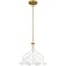 Quoizel Pendant Mid Pendant 1 Light Aged Brass QP6219AB - alternate 5